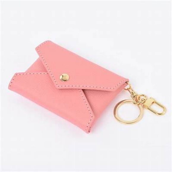 DUYP Dress Up Your Purse Sakura Pink/Blue Mini Bag Charm/Card Holder/Wallet - Picture 1 of 13